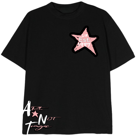 Pink Star Short Sleeve