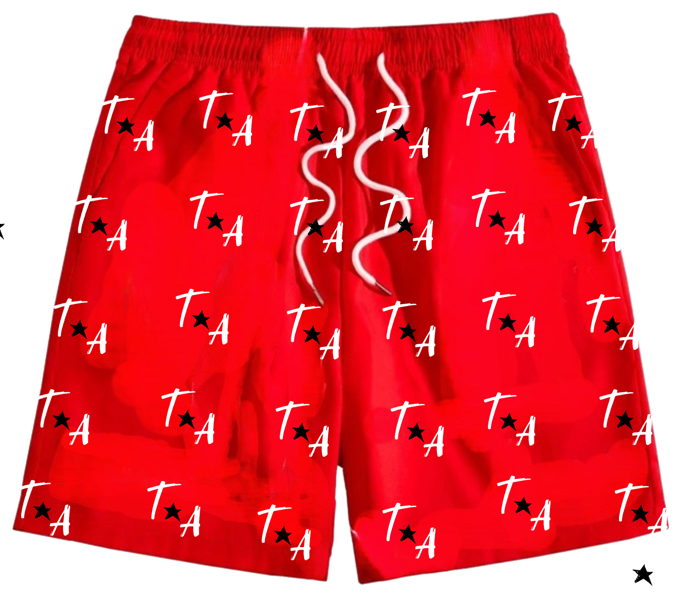 Red Star Shorts